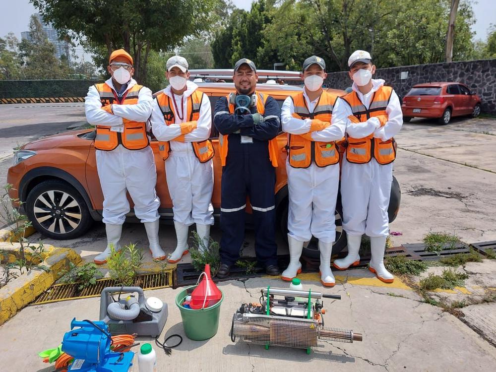Equipo técnico de Ozetta Fumigaciones