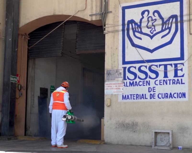 Aplicación en Almacén Central de Material de Curación